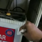 battery acid leakage